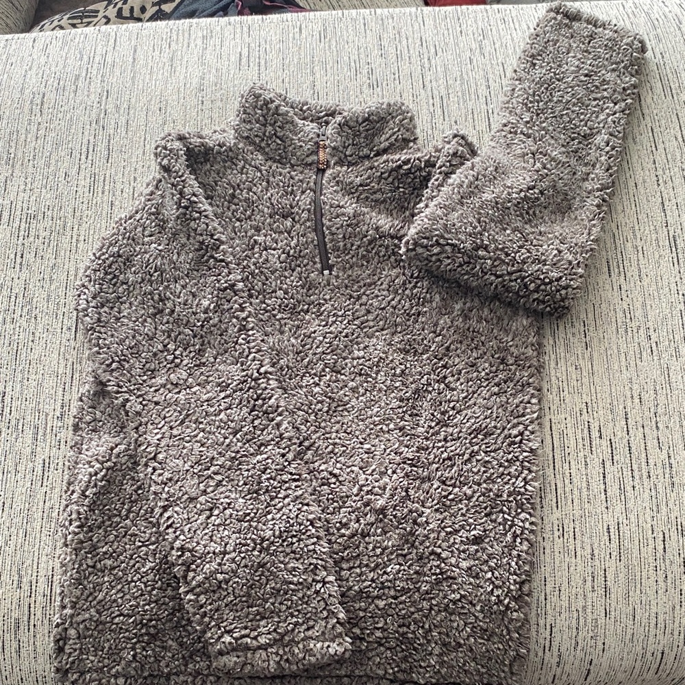 Vintage 1946 Charcoal Teddy Jacket